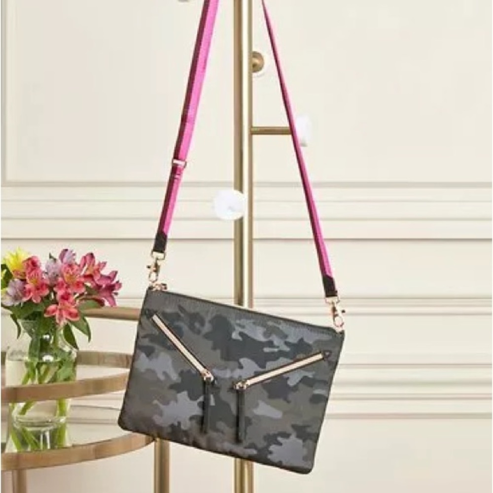 Stella &  Dot Camo Crossbody